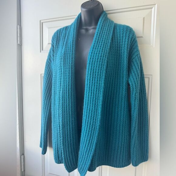 Talbots Women's Cardigan 100% Cashmere Size L - Picture 11 of 12